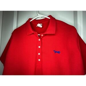 Vintage 80's Single Stitch Selvage JC Penny "The Fox" Embroidered Polo T-Shirt